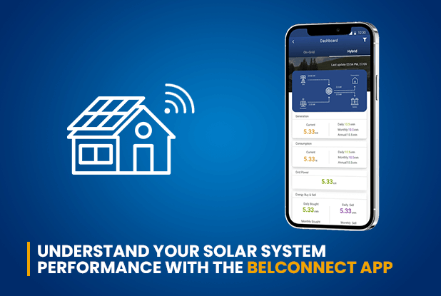 Understand Your Solar System Performance with the BelConnect App